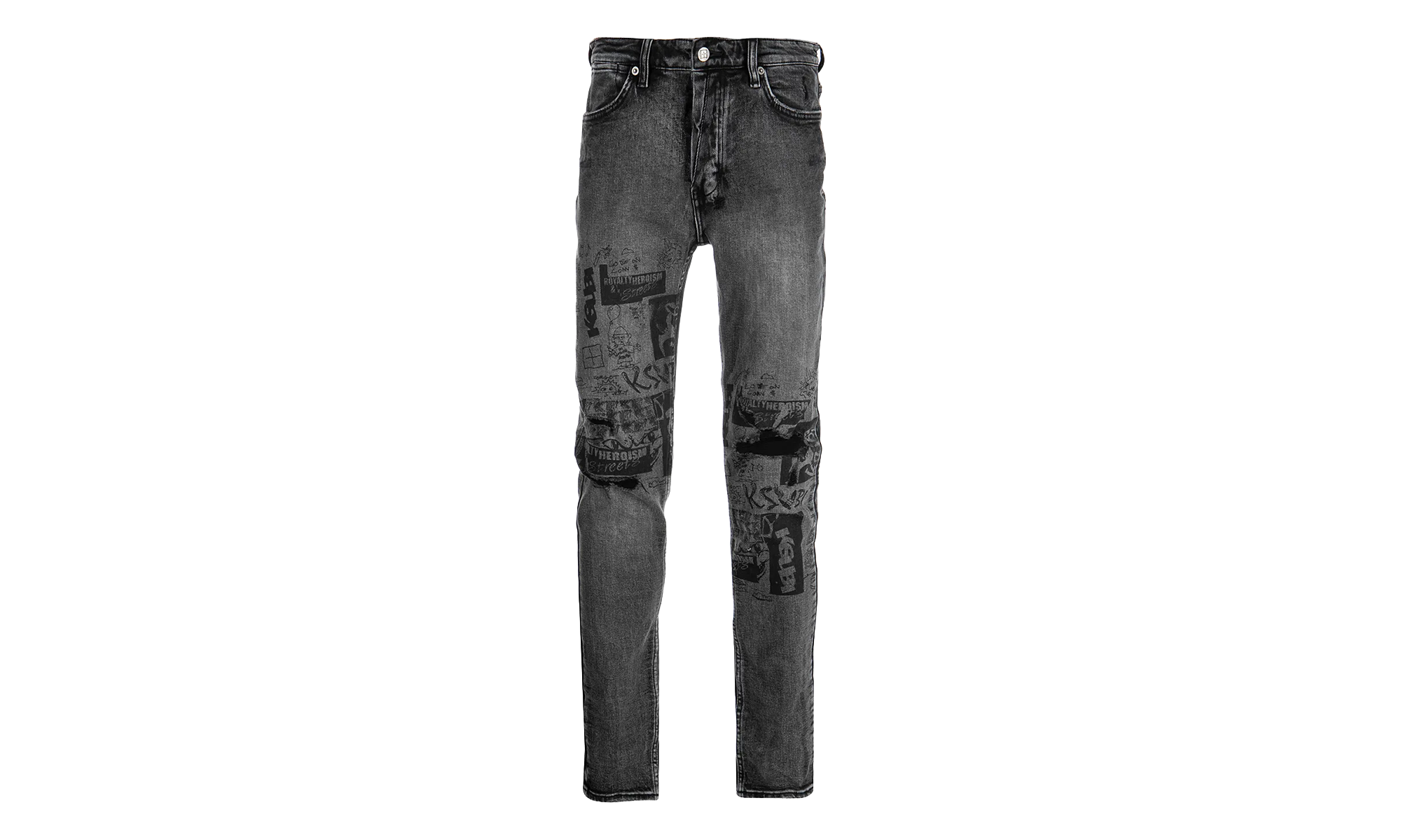 Van Winkle Mash Up Jeans "Black" MPF22DJ039