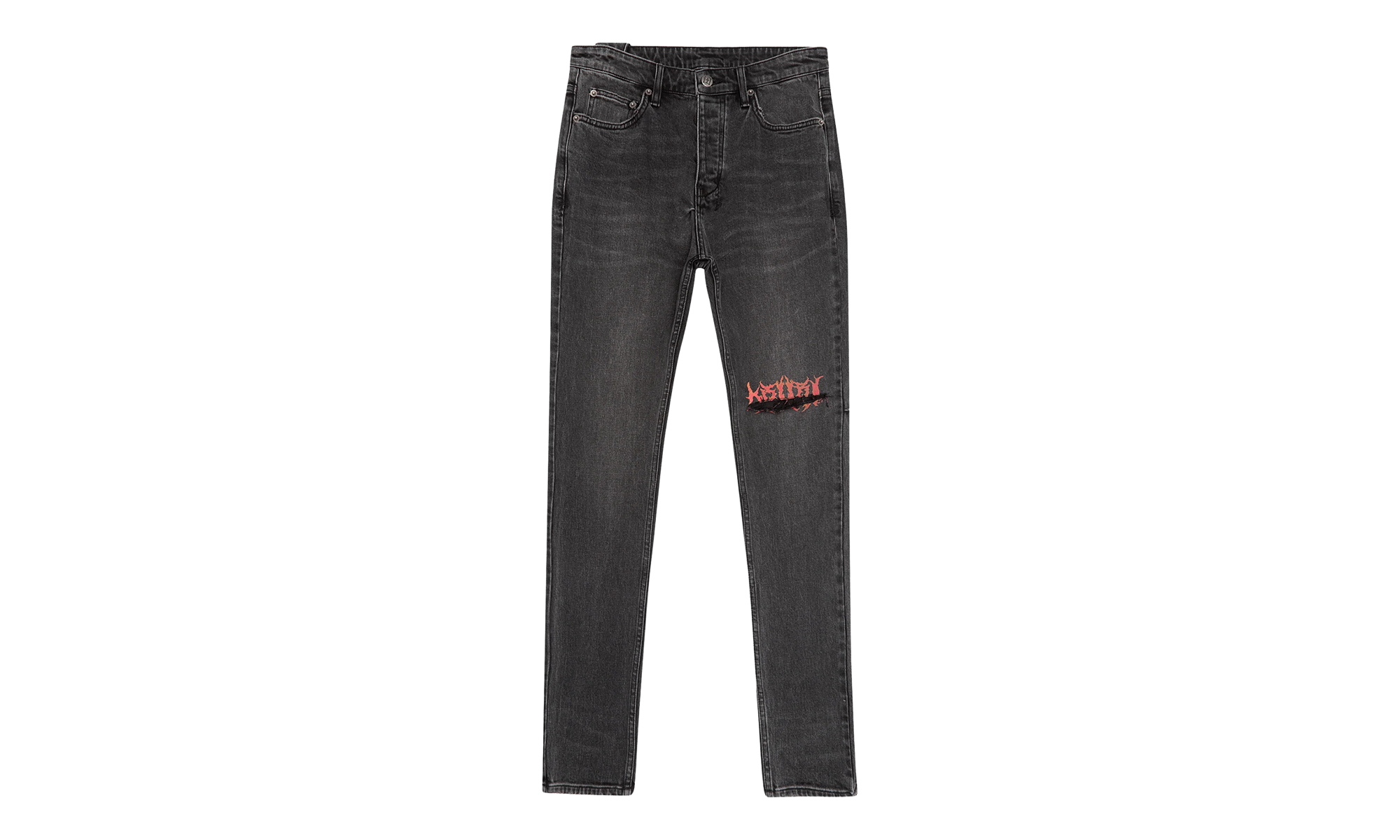 Chitch Angst Sabbath Jeans "Stone Washed Black" MFA24DJ042