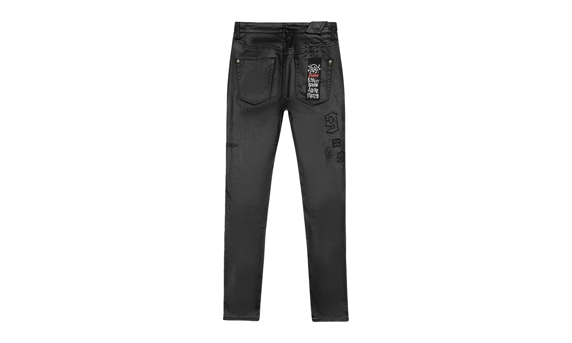 Ksubi x Juice WRLD 999 Wax Chitch Jeans "Black" BKUJIIRI