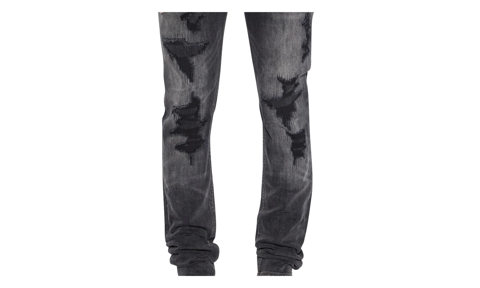 Van Winkle Retorqued Repair Jeans "Charcoal" MPS26DJ044