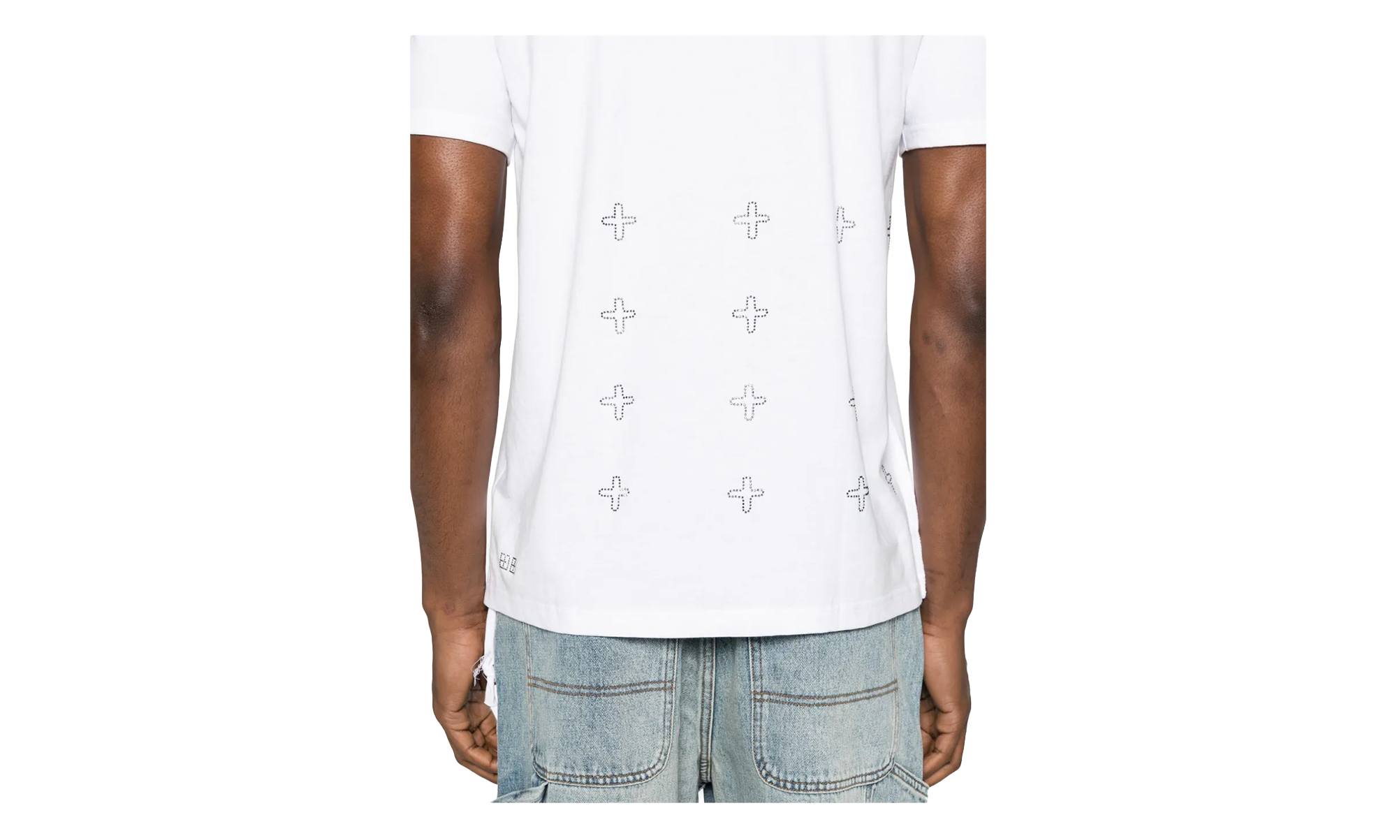 Krystal Bling Kash Tee "White" MPS24TE028