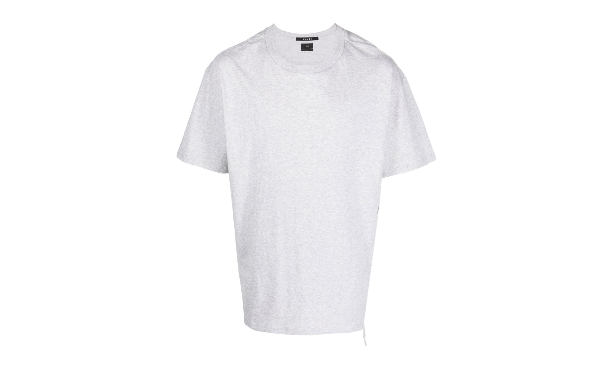 4*4 Biggie Ss Tee "LIGHT GREY MARLE" 5000006296 LIGHT GREY MARLE