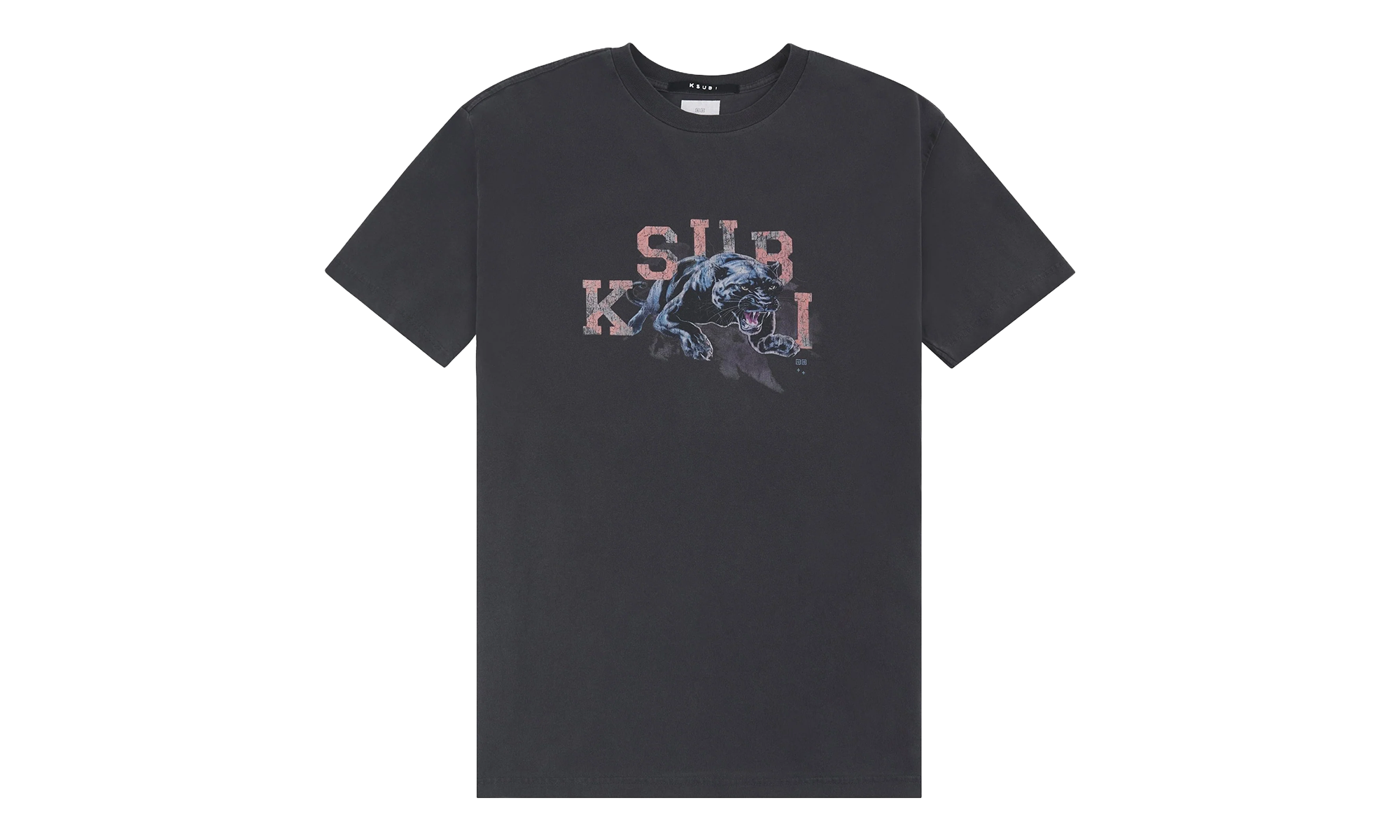 Apex Biggie Tee "Faded Black" MPF24TE046