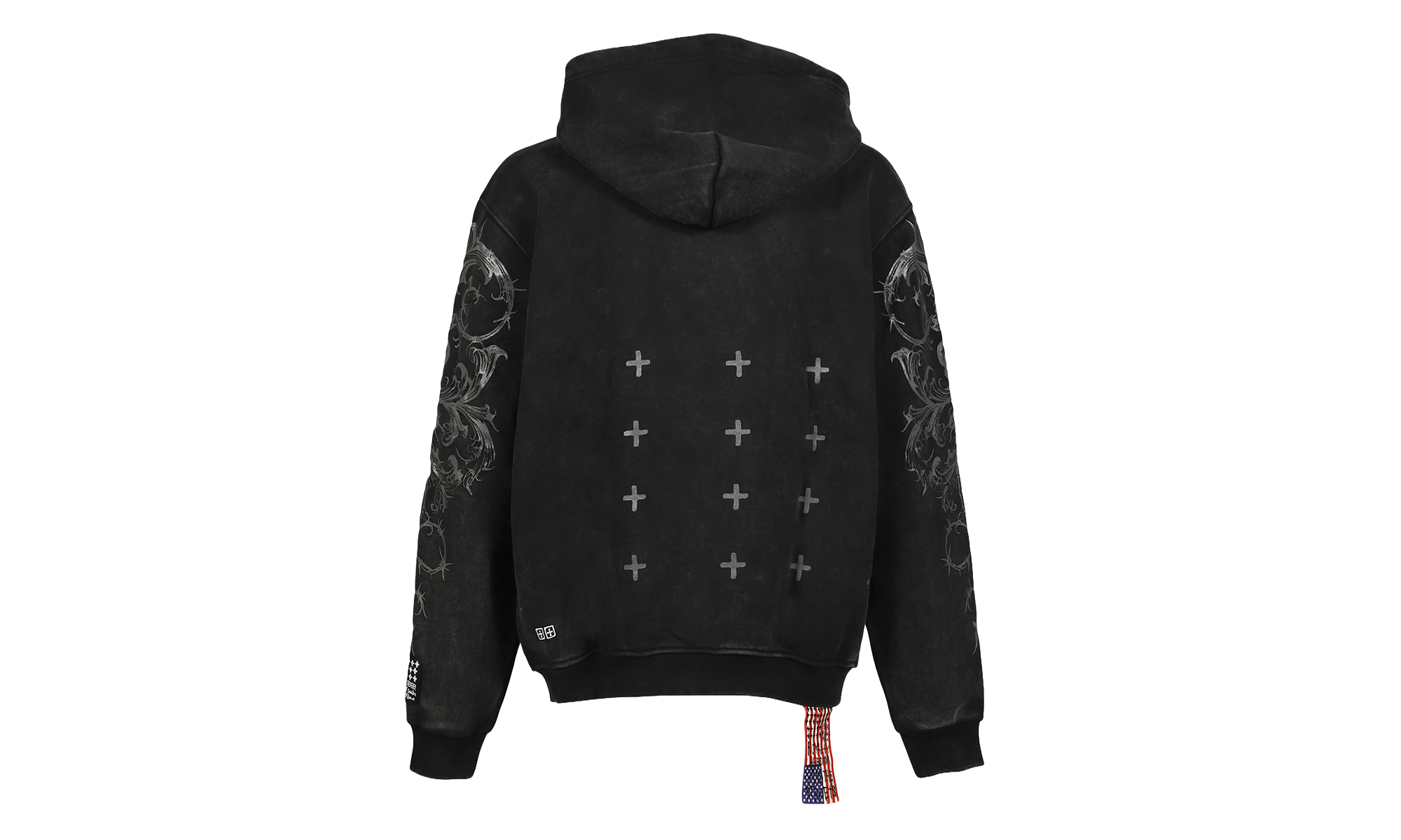 Alice Hollywood Graphic Zip Hoodie "Black" MAH25FL001